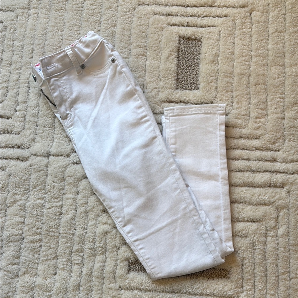 Girls White Skinny Jeans vineyard vines